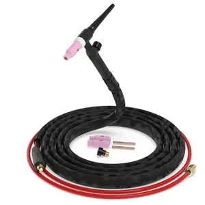 YESWELDER WP-17V-10 13ft TIG Welding Torch 150Amp | 10-25mm² Euro Connector Lift TIG Gun Fits YWM-160, MIG-140DS-PRO, FLUX-135PRO, FLUX-135MINI & ARC-125DS-PRO Welder