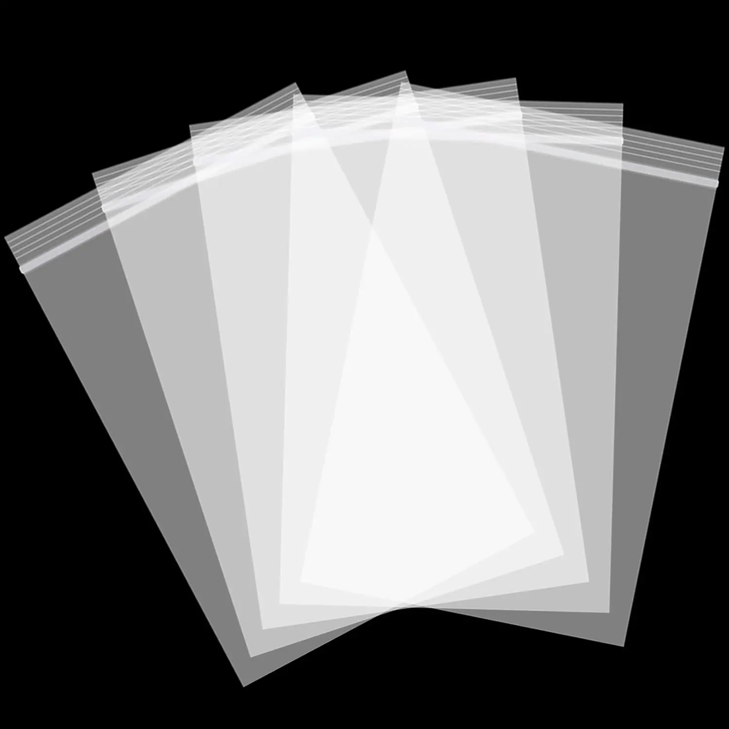 4×6 Inch 2Mil Clear Resealable Zip Bags 100PCS, Plastic Storage Baggies for Jewelry, Candy, Vitamins & Small Business