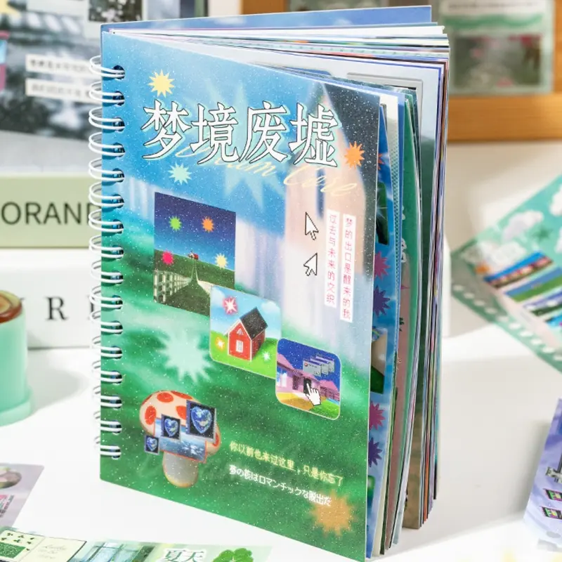30 Pcs Pack Retro Time Rewind Cut Film Coil Book Hand Account Collage Material Scrapbook Materials Scrapbooking Scrapbook Accessories Scrapbook Page DIY Diary Album Frame Decoration
