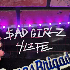 Sad girlz 4life decal.
