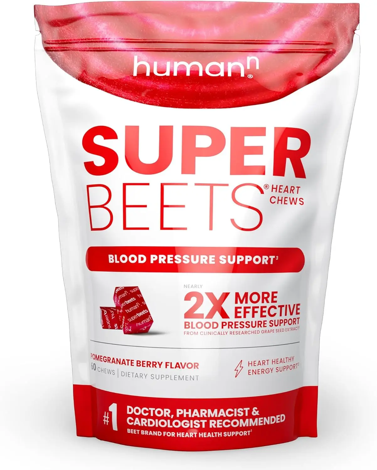 humanN Super Beets for blood pressure support