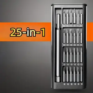 25-in-1 Precision Screwdriver Set Multifunctional Phone & Tablet Repair Kit Comes with a carrying case for everyday needs