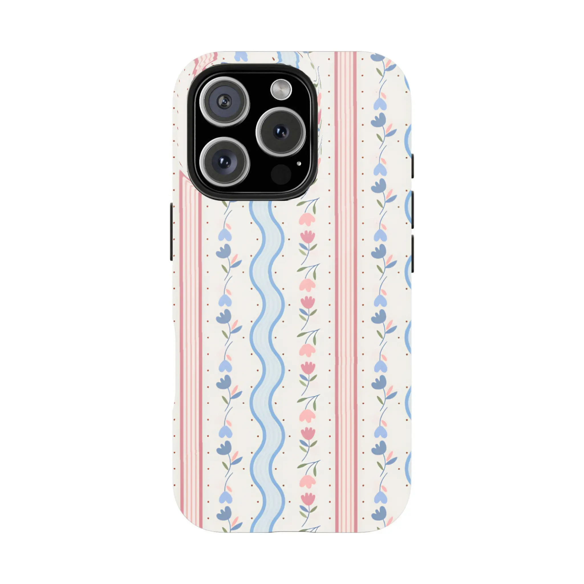 Love Shack Fancy Floral Coquette Mobile Phone Case Accessory for iPhone 17, 16, 15, 14, 13, 12, 11 & Pro Max Models, Phone Accessories