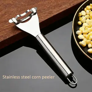 2-Piece Corn Stripper Set, 304 Stainless Steel Corn Kernel Remover, Ergonomic Handle Kitchen Tool