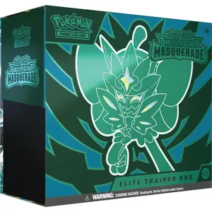 SEALED Pokemon Scarlet & Violet Twilight Masquerade Elite Trainer Box (9-packs) twilight masquerade