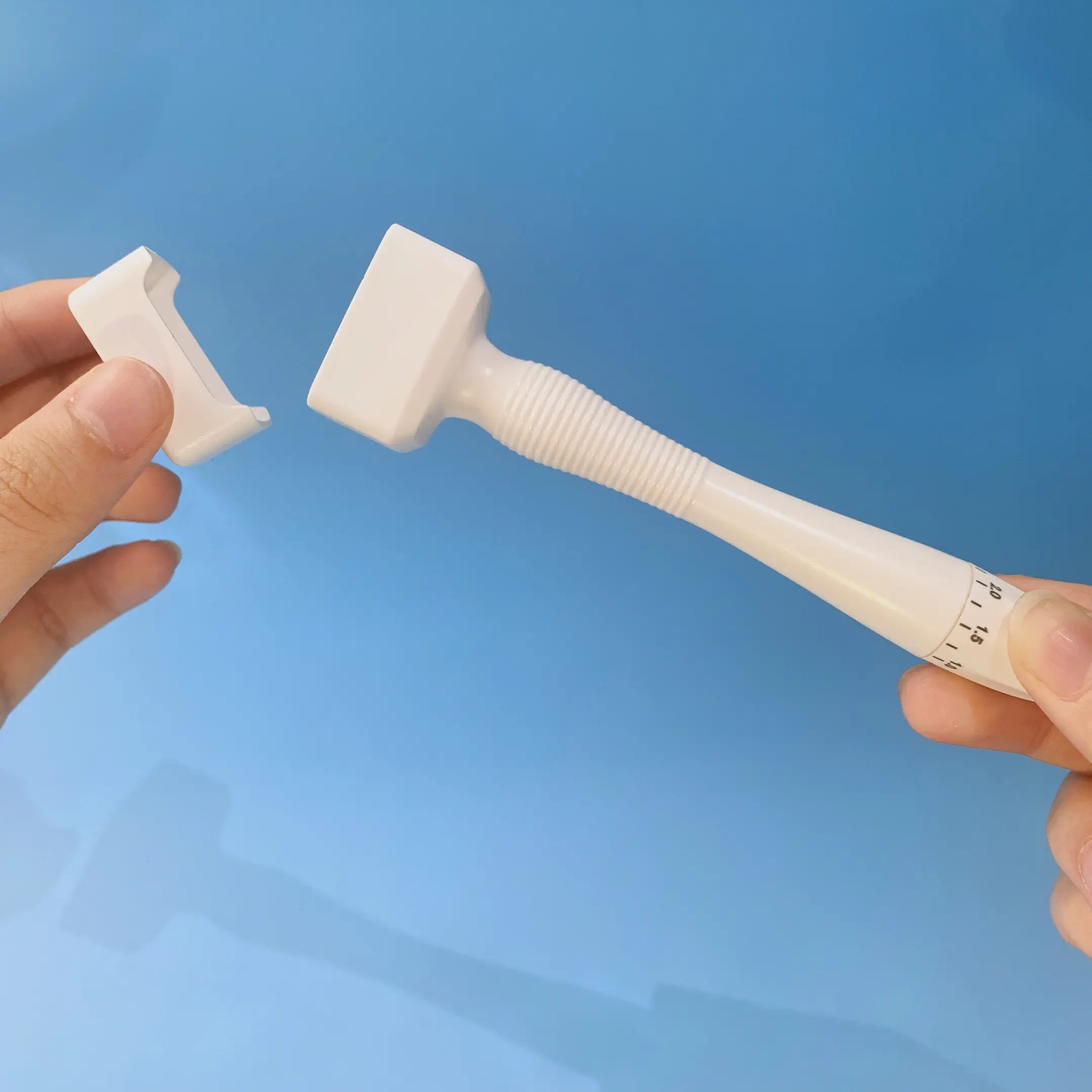 Adjustable 0-1.5mm Derma Stamp, Precise At-Home Facial Daily Skincare Tool for Smoother Skin & Hair Revitalizing Care