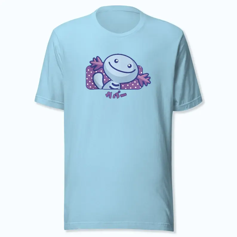 Wooper - Shirt, Unisex, T-Shirt, Cute, Clothing, Anime, Japan, studio, candy Shirt, Fashion Cotton, Full Colors, Full Sizes, For Men, For Women