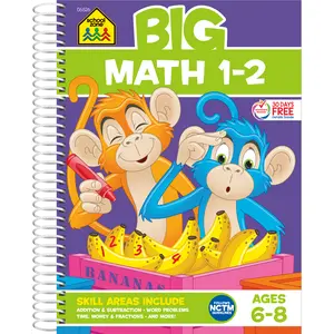 Big Math 1-2 Workbook (Spiral Bound)