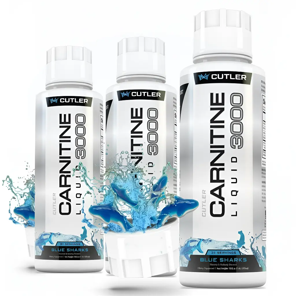 Cutler Nutrition 3 Pack Carnitine Liquid 3000 Mixed Flavors | Fitness Performance Drink | Ready-to-Drink Sport Energy Beverage | US Edition