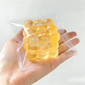 Malt Sugar Cube Squeeze Ball Toy, Multicolor Non-Toxic Durable Sensory Fidget Toy, Easter Party Outdoor Game Gift, Comfortable Grip