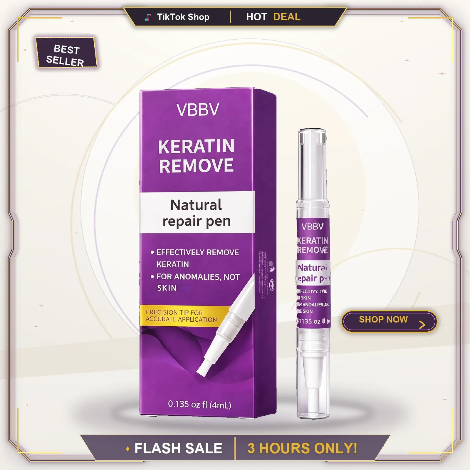 【BOGO】VBBV natural exfoliating pen, using natural plant ingredients, restoring the original condition of the skin and eliminating abnormalities.