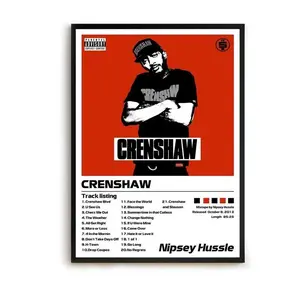 Nipsey Hussle - Crenshaw - Album Cover Poster