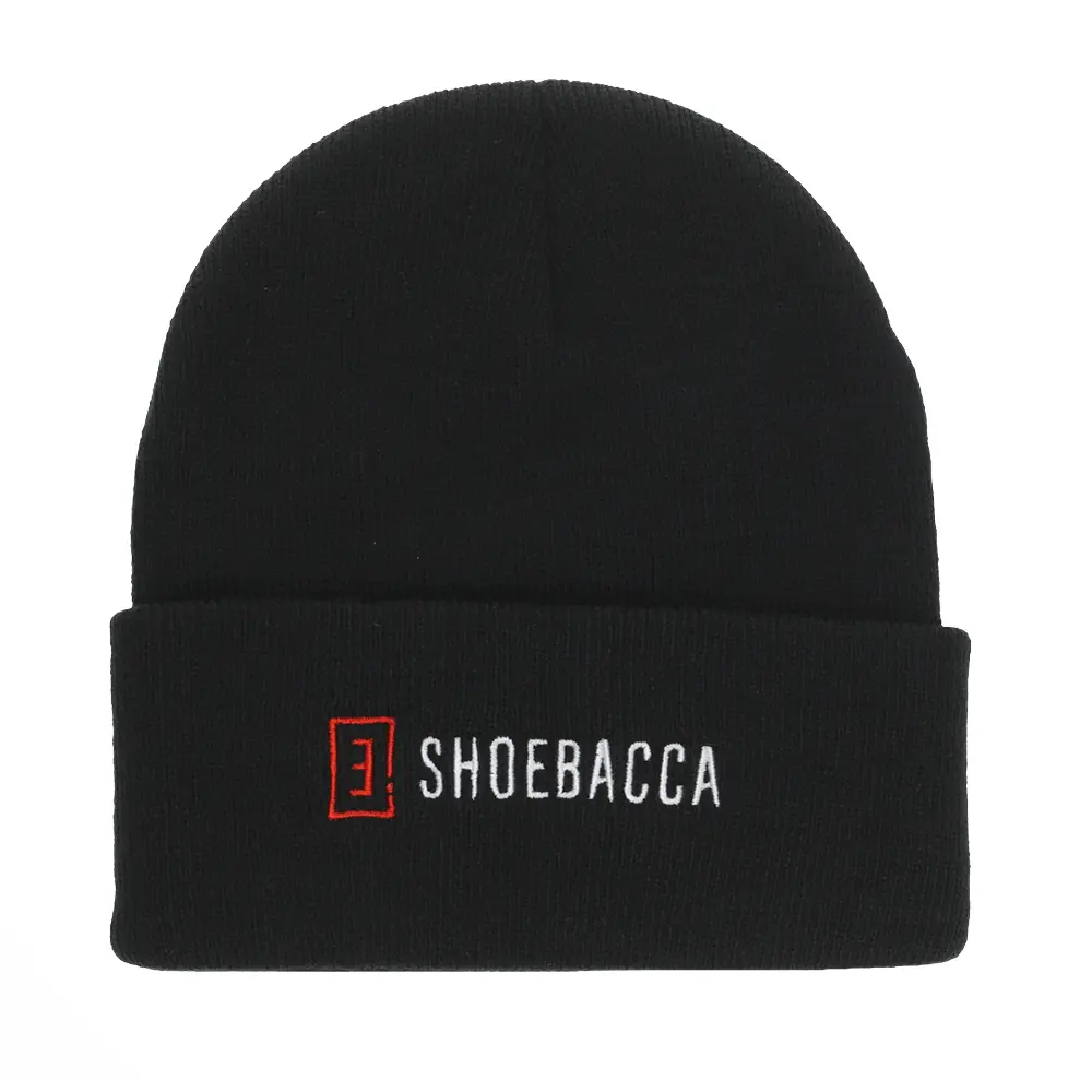 PAGE and TUTTLE Mens Cuffed 12 Inch Knit Beanie Athletic Athletic - Black