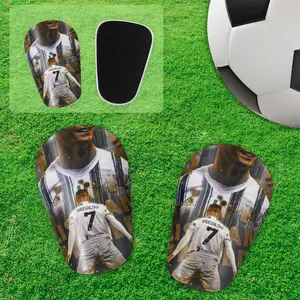 Mini Soccer Shin Guards, Lightweight Sports Knee Pads, Unisex Football Leg Protectors, Durable Material, Soccer Training Equipment, Suitable for Yoga, Soccer, Basketball