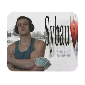 Joe Bartolozzi "SYBAU" 9" x 8" Mouse Pad - Funny Aesthetic Desk Mat