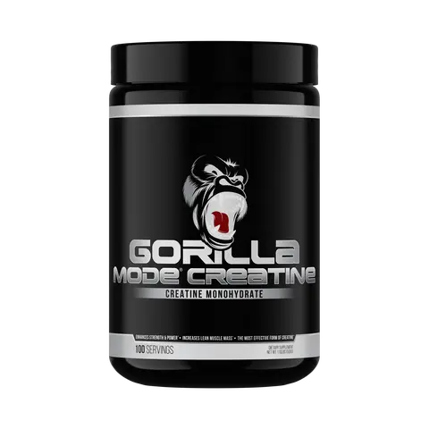 Gorilla Mode Creatine Monohydrate – Micronized Creatine (100 Servings)