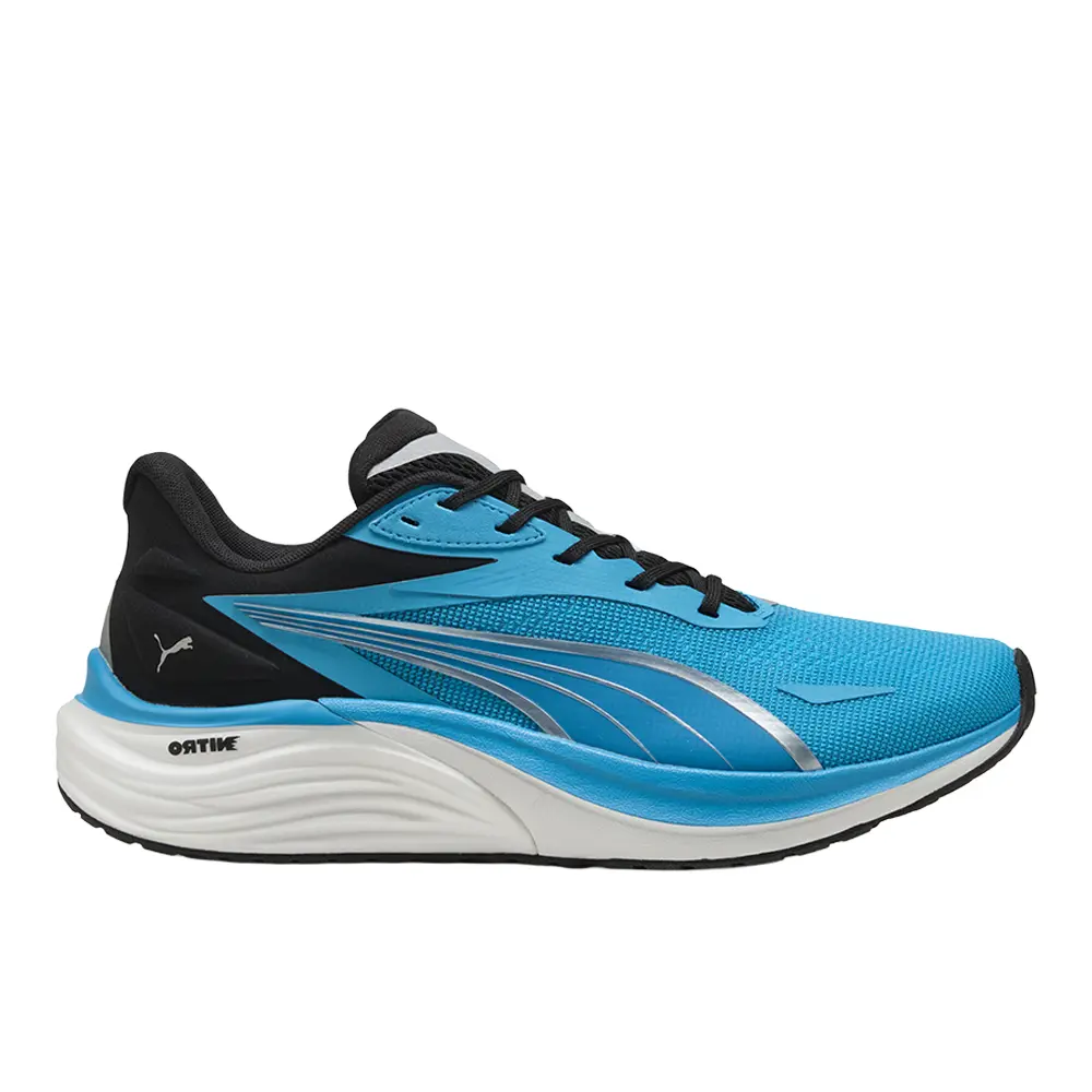PUMA Mens Electrify Nitro 4 Running Sneakers Shoes - Blue