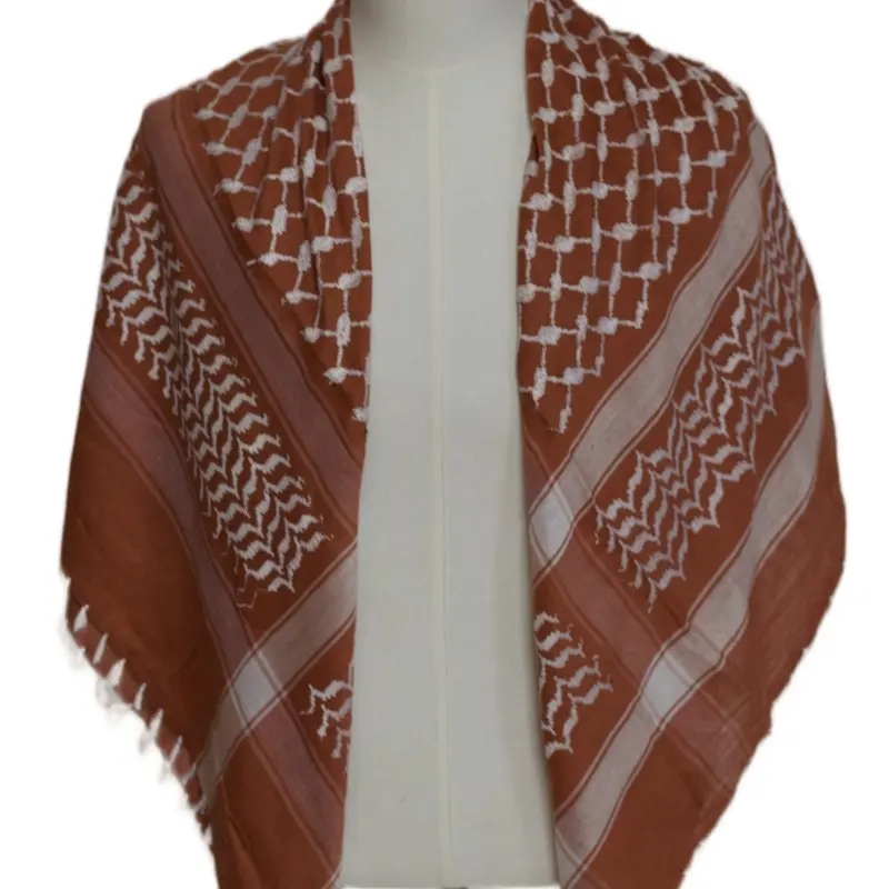 Ahla Shabab Orange & White Hatta/Kuffiyeh