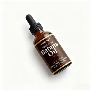 VIVELYNX 100% Pure Batana Oil with Rosemary for Revitalizing Hair - Nourishing Batana Oil with Natural Rosemary for Strong & Healthy Hair - Conditioning Properties Emollients Follicles Haircare Daily Gift Restore