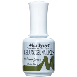 Gelux Gel Polish Military Green