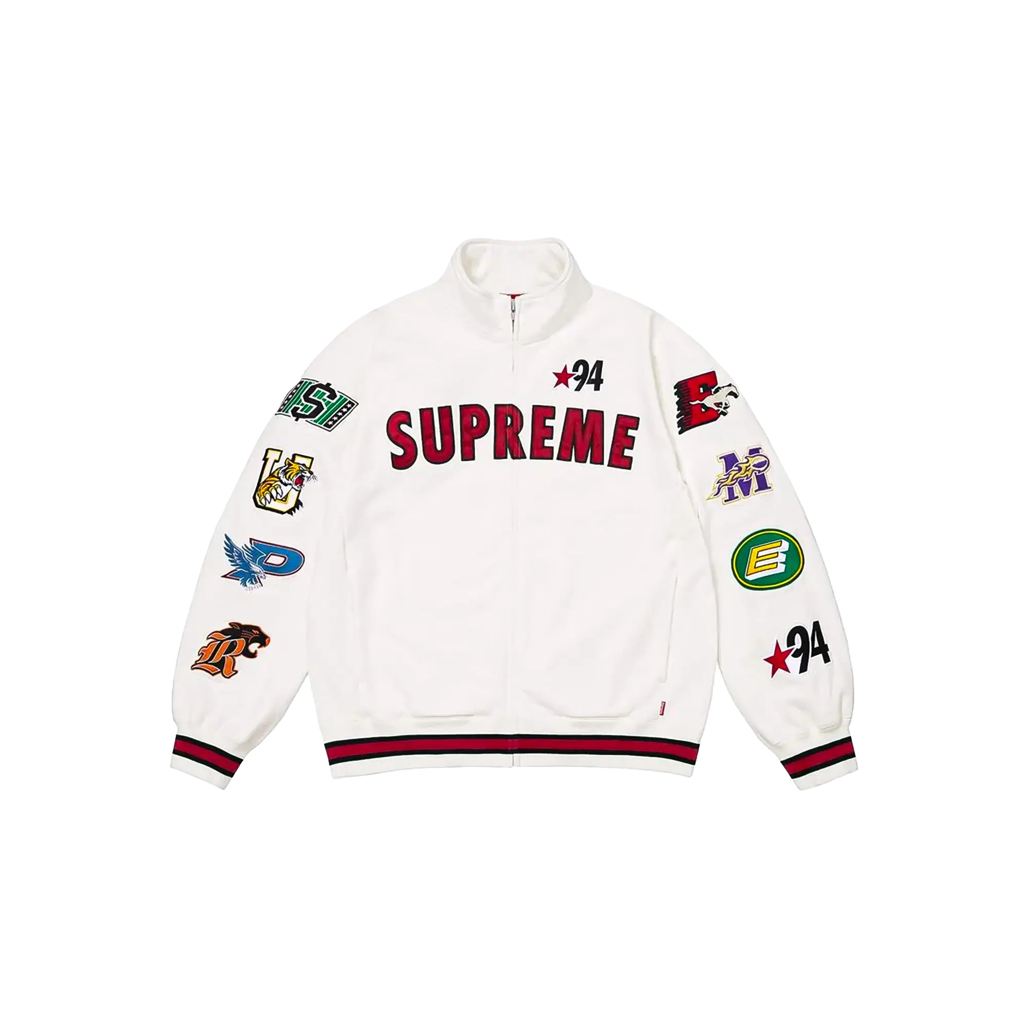 Mascots Zip Up Jacket "SS26 - White" SU27493