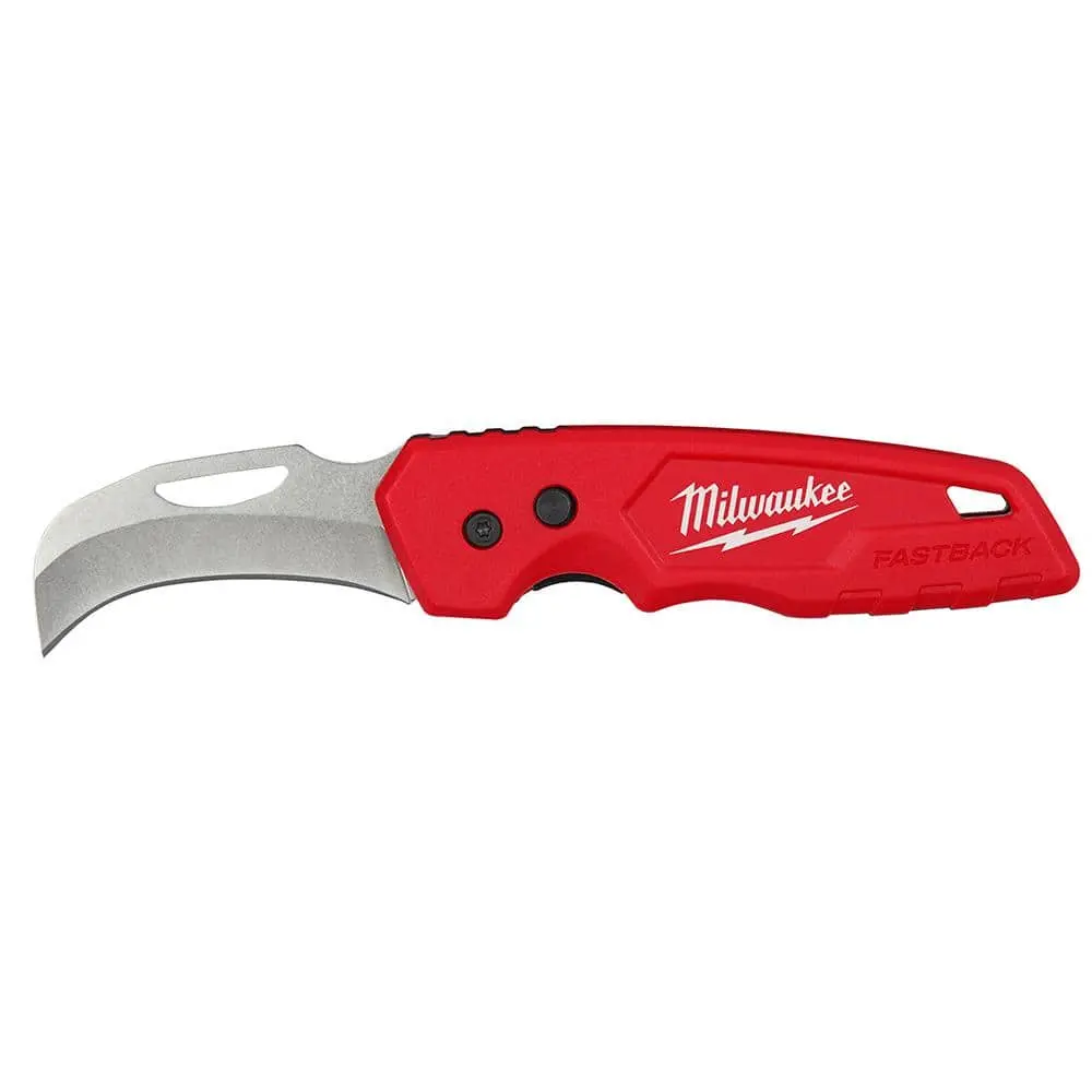 FASTBACK Stainless Steel Hawkbill Folding Knife with 2.45 in. Blade