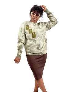 Rebellion, Repentance, Redemption -  Elevated Threads Sweatshirt / Green Tie-Dyed