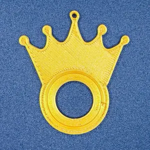 Crown Key Spinner – Compact Spin-Style Key Fidget