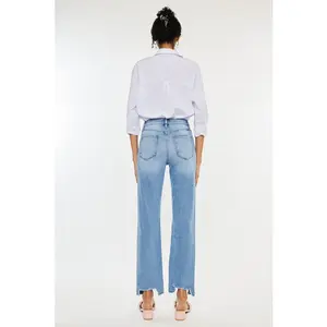 KANKAN HI RISE STRAIGHT JEANS