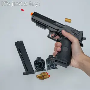 Desert Eagle / 2011 Model Toy Gun With  40 Bullets, 12 Shells | Valentine's Day gift | Outdoor Toys for Kids