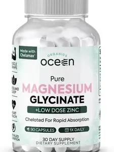 Organics Ocean Pure Magnesium Glycinate / Zinc 4 Sleep 90 Caps