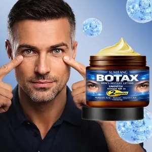 SUMIFANG BOTAX Men's Instant Lifting & Firming Eye Cream 120g, Daily Anti Aging, Hydrating Moisturizing, Retinol + Hyaluronic Acid + Vitamin C/E, lifts and firms skin, Reduces fine lines, refreshing, Lightweight and non-greasy