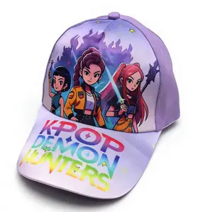 Cartoon K-POP Demon Hunters Baseball Cap Adjustable