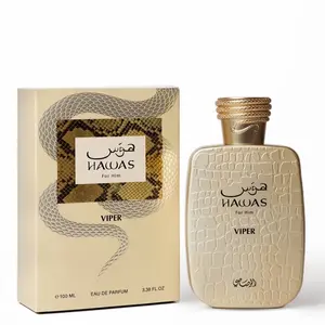 Hawas Viper Eau De Parfum Spray 100ml (3.4 Oz) By Rasasi