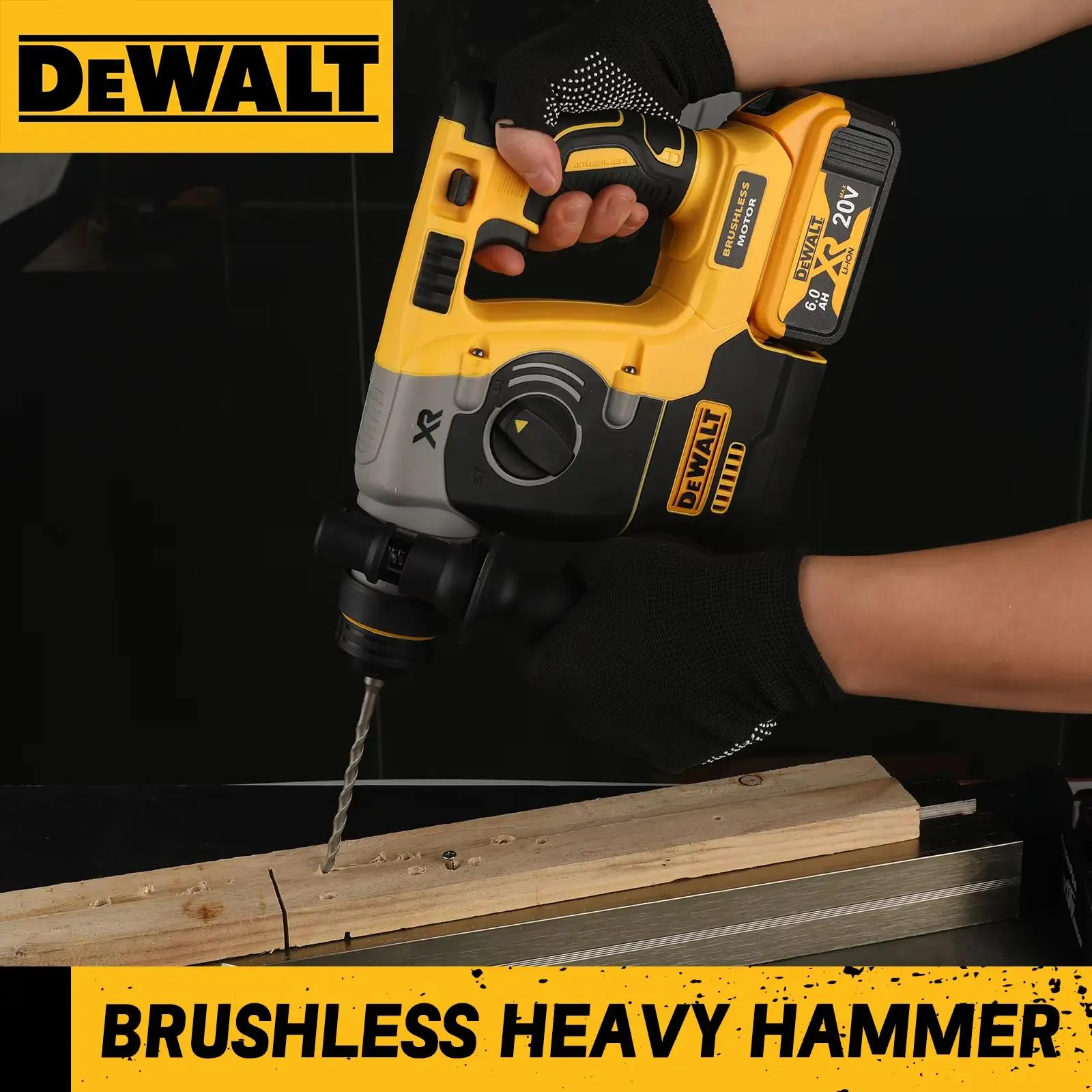 DCH273 XR DEWALT Brushless SDS-Plus Rotary Hammer | Concrete Drilling & Masonry Demolition