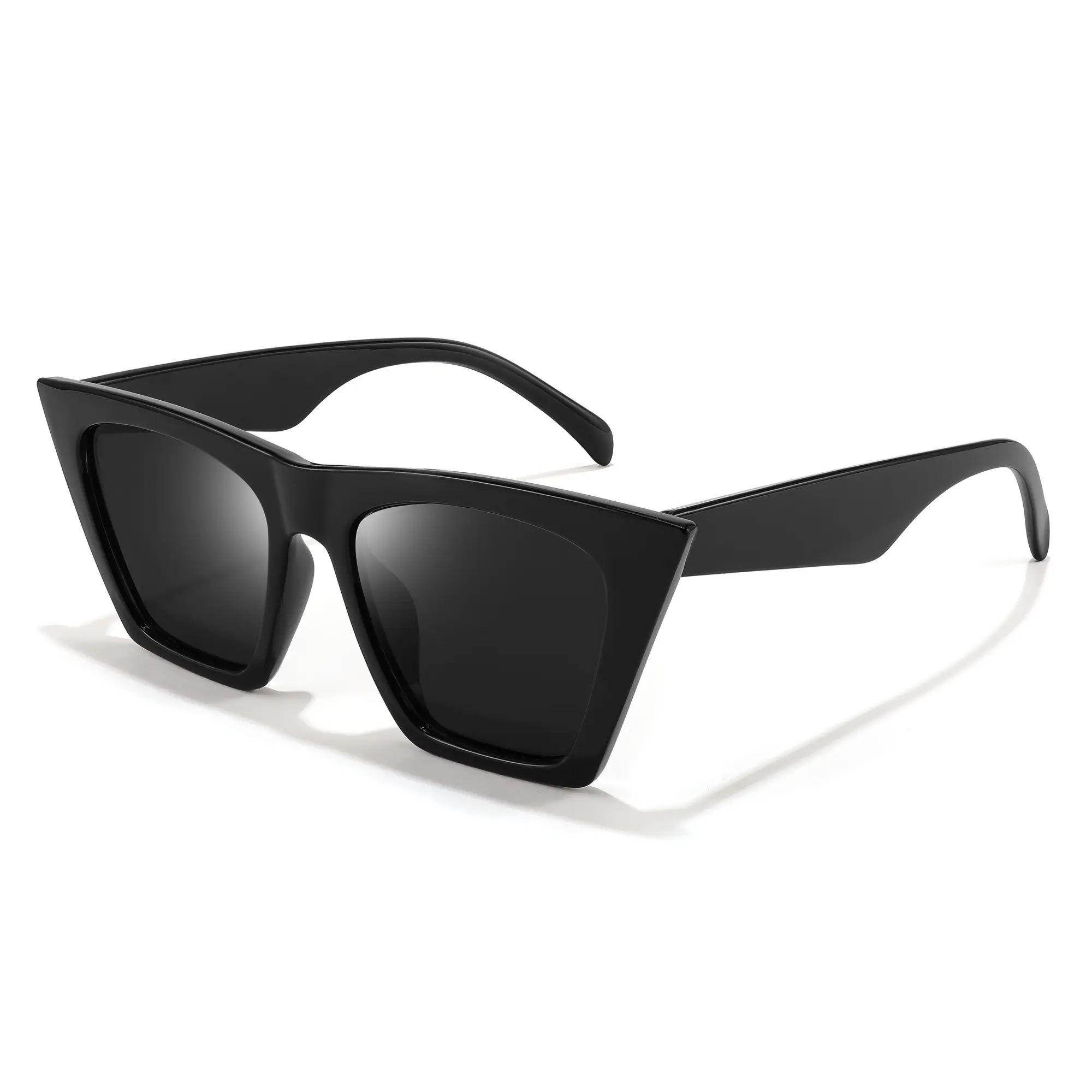 FEISEDY Vintage Square Cat Eye Sunglasses Womens Trendy Cateye Sunglasses B2473