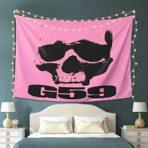 []G59, Inspired Design Tapestry, Suitable For All Kinds Of Festivals, Perfect Tapestry Gift, Wall Tapestry For Living Room, Bedroom, Office And Home Decoration/Room Decoration/Party Decoration Wall Hanging, High-End Printed Tapestry, Perfect Gift
