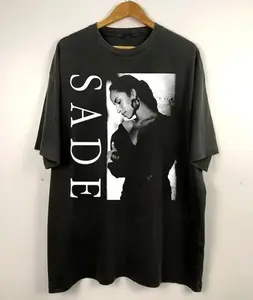 SADE Adu Album Music Shirt Basic Black Short Sleeve Unisex T-Shirt, Gift For Fan, Unisex Shirt For Him Her