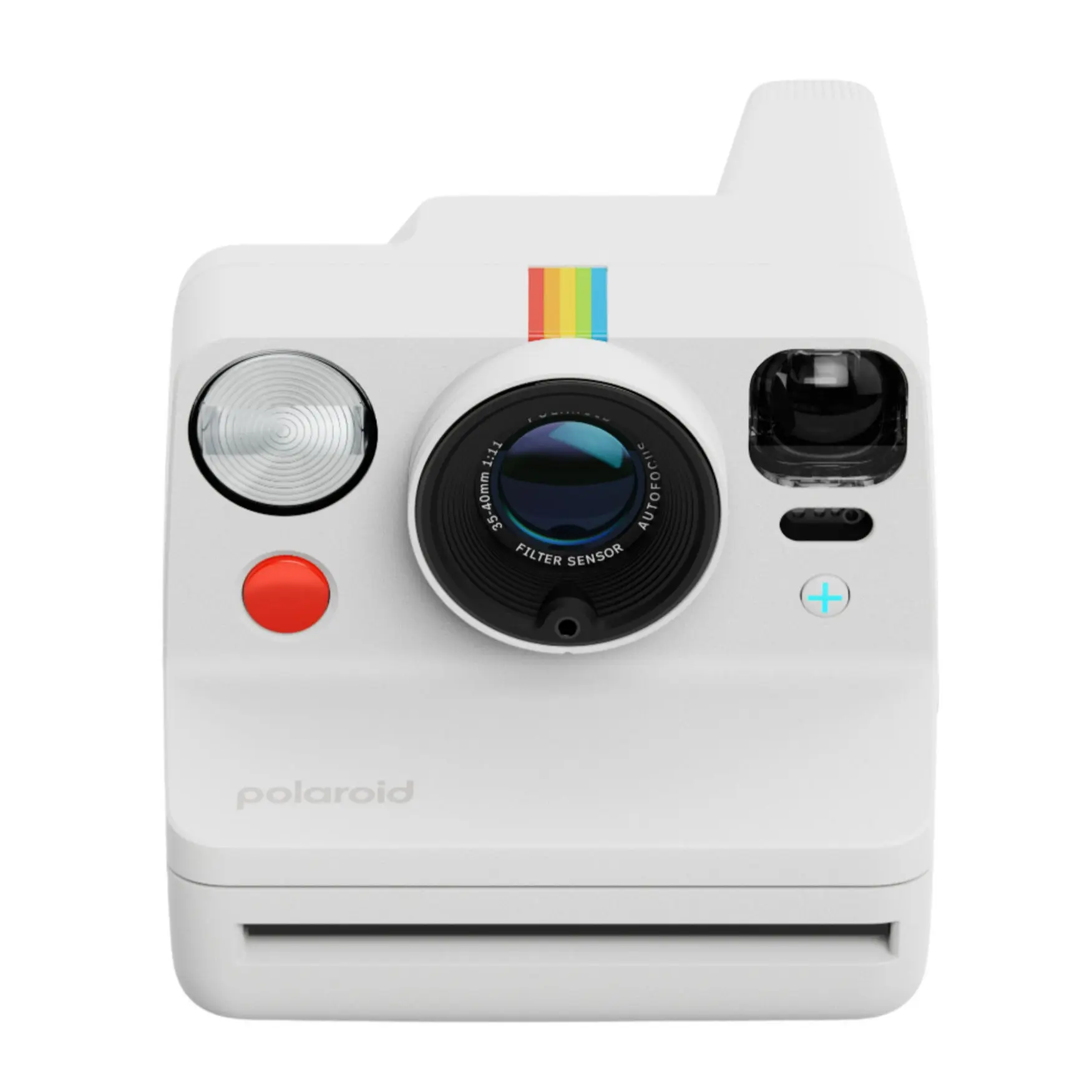 Polaroid Now Plus Generation 3 Instant Camera with Two-Lens Autofocus System and Manual Mode (White)