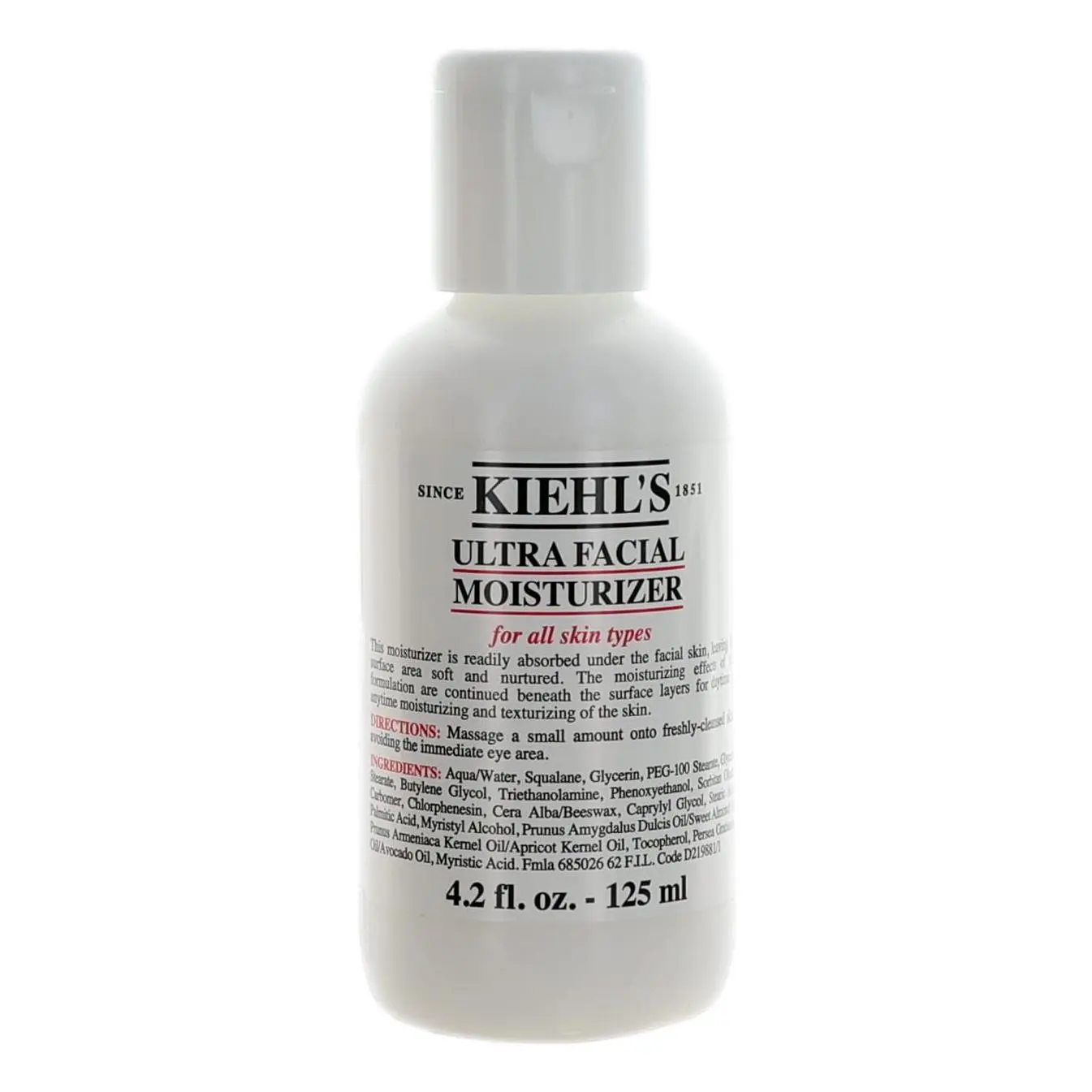 Kiehl's Ultra Facial Moisturizer by Kiehl's, 4.2 oz Moisturizer