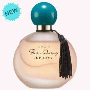 AVON Far Away Infinity for Women Eau de Parfum Spray 1.7 fl. oz Radiant Bergamot & Sandalwood Fragrance Classic Aroma