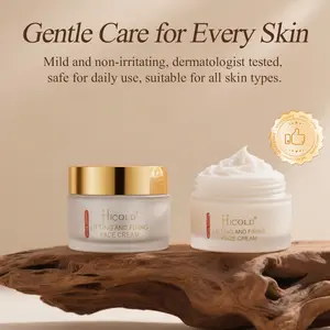 Hicold 【A】Age-Repair Face & Neck Cream – Skin Tightening Peptides & Hyaluronic Acid for Youthful Elasticity & Glass-Skin Glow 50g