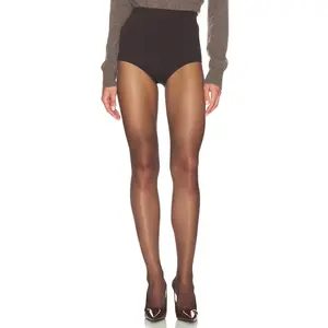 Wolford Seamless Essential Shorts in Dark Wood