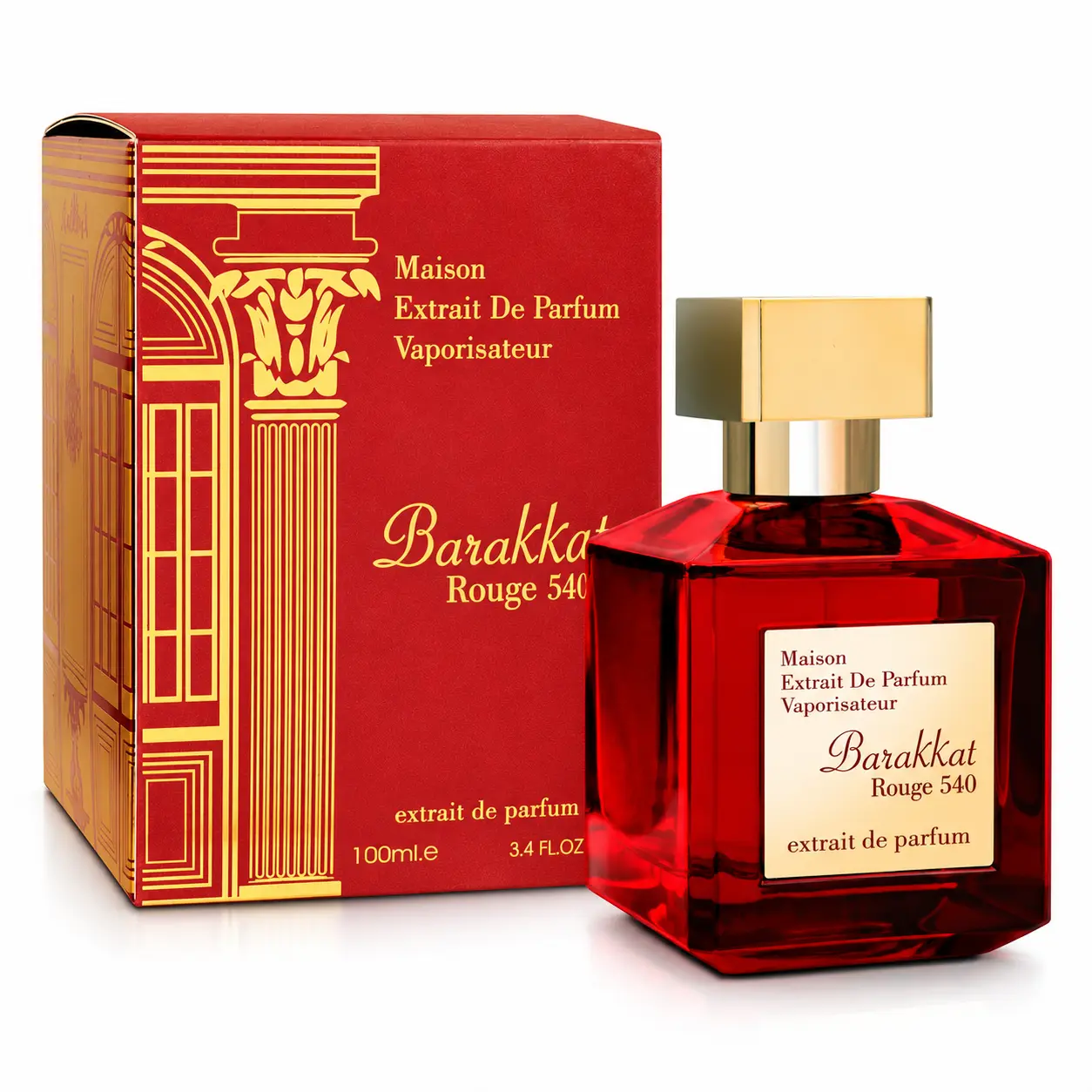 FRAGRANCE WORLD BARAKKAT ROUGE 540 EAU DE PARFUM 100ML – UNISEX FRAGRANCE WORLD BARAKKAT ROUGE 540 EAU DE PARFUM 100ML – UNISEX