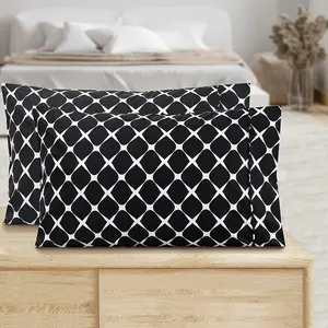 Mocassi 1500 Series 2-Piece Bloomingdale Pattern Pillowcases Set
