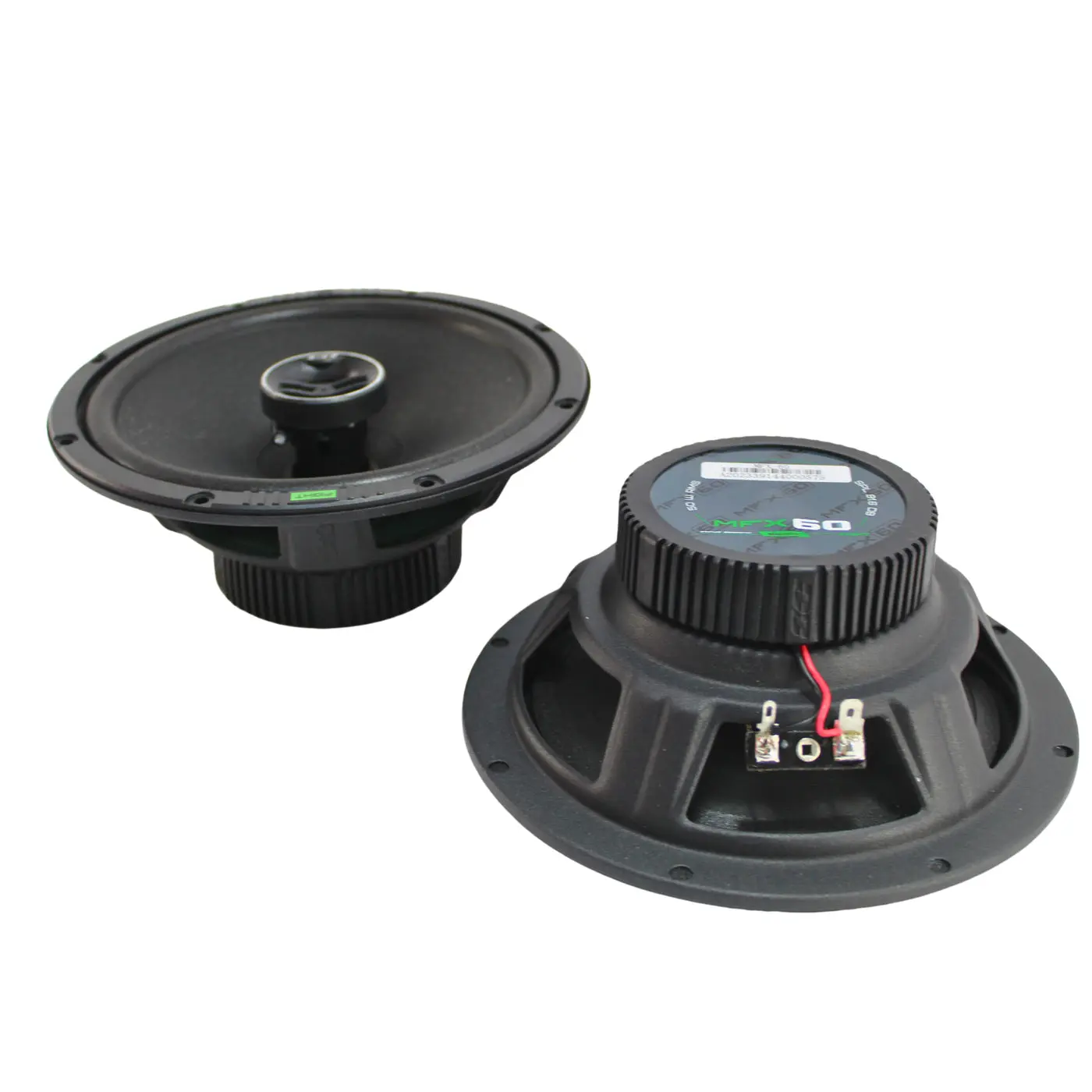 6.5" 50W RMS 4 Ohm Coaxial Speakers Deaf Bonce Machete FIGHT Series MFX-60