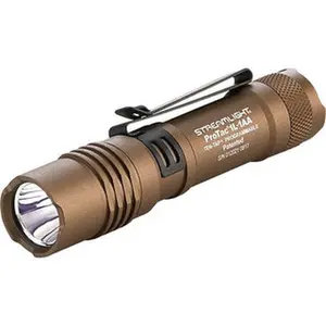 Streamlight Aluminum Industrial/Tactical Flashlight 350 Lumens, 840 min Runtime, White LED Bulb, Coyote Tan Body, 1 Alkaline Lithium Battery Included 88073