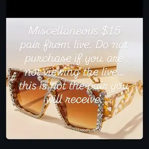 Miscellaneous $16 Sunglasses - Fashionable Pair