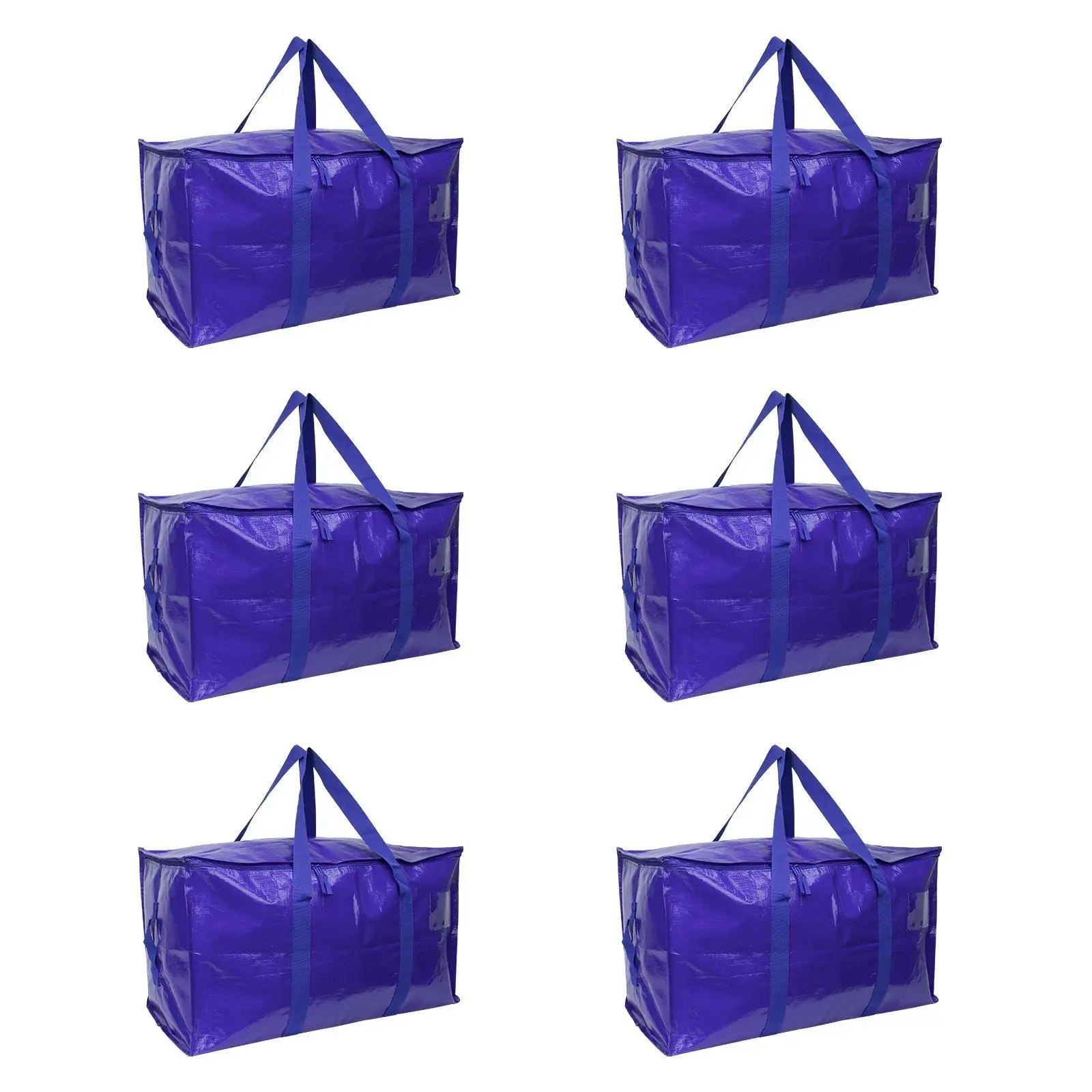 Large Capacity Storage Bags Heavy Duty Waterproof Moving Bags with Reinforced Handles for Home Organization Dorm Travel Moving