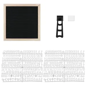 Letter Board Set, 1 Count Message Board with Frame & 460 Letters, Corkboard Wall Decoration for Home Office School Dormitory